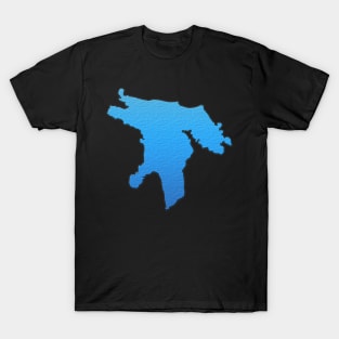 Lake Huron Great Lakes Outline T-Shirt